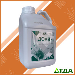 Доля, КЕ, гербіцид