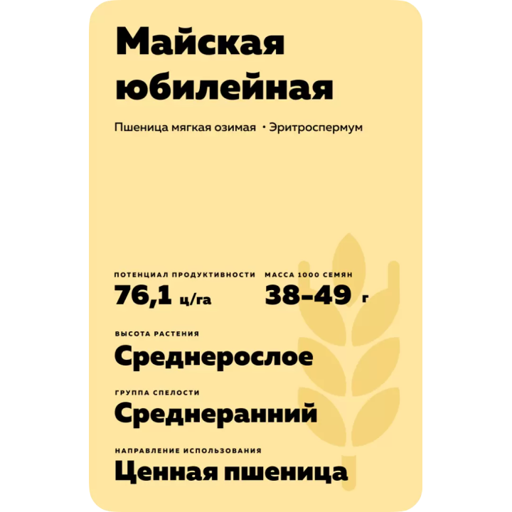 МАЙСКАЯ ЮБИЛЕЙНАЯ