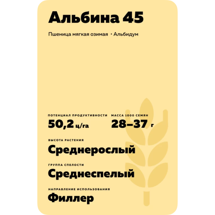 АЛЬБИНА 45