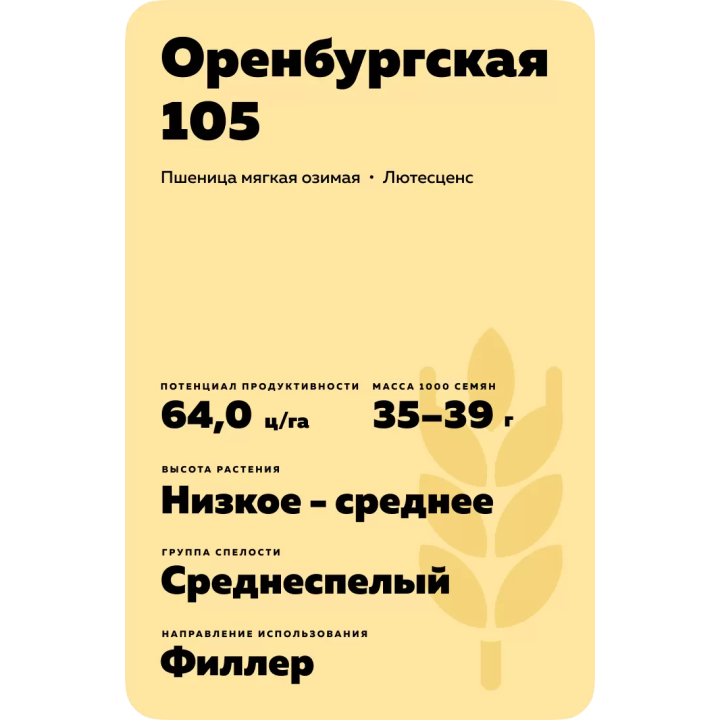 ОРЕНБУРГСКАЯ 105