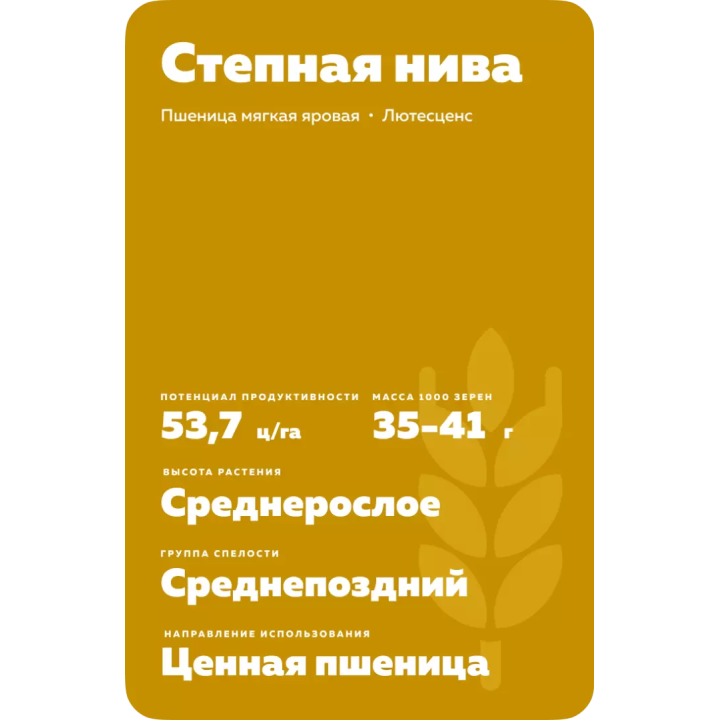 СТЕПНАЯ НИВА