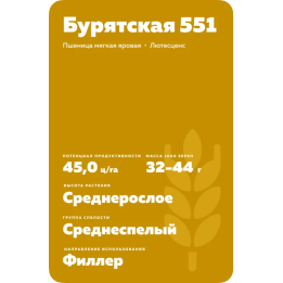 БУРЯТСКАЯ 551