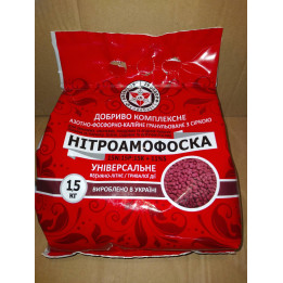НИТРОАМОФОСКА ПОКРАШЕНОГО ГРАНУЛОМЕТРИЧНОГО СКОЛАДУ МАРКИ А.Д. г